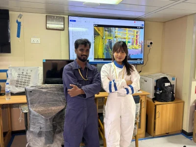 Project team offshore