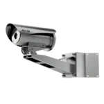 Pelco ExSite Enhanced Thermal 2 Series camera on an articulated wall bracket