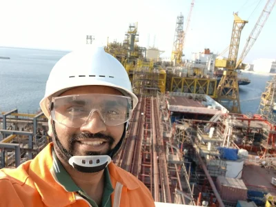 Vivo Asia engineer offshore