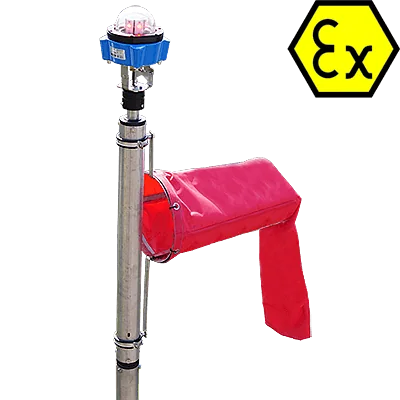 Q-Aviation Q23EL91-11R1 Ex Illuminated Windsock